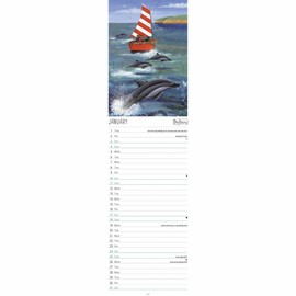 Carousel Worldwide, Peter Adderley 2026 Slim Wall Calendar