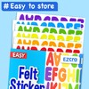 Felt Alphabet Stickers Large, for Kids Ages 3-5 – 260+