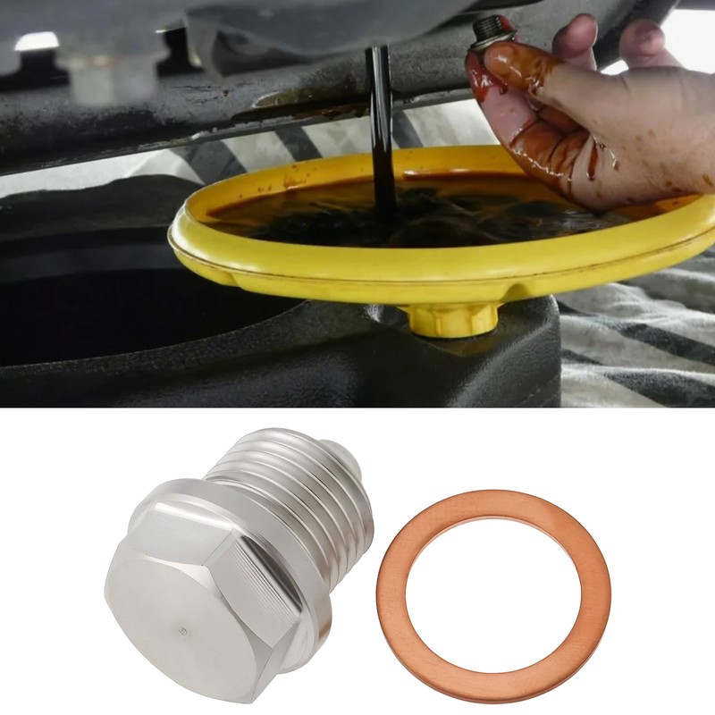 SG Store M16 x 1.5mm Stainless Steel Car Oil Drain