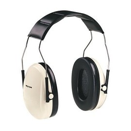 Peltor Optime 95 Hearing Protection, Beige, Over-The-Head, H6A/V