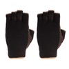 BambooMN Copper Compression Gloves - Black Copper - Large/Extra Large