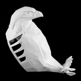 Sarini 3D Printed Animal Eagle Wall Lamp Creative Sculpture Decorative Lamp for Indoor Wall Art Decoration in Living Room Kitchen and Party Spaces