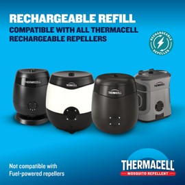 Thermacell Mosquito Rechargeable Repeller Refills; Compatible with Thermacell E-Series & Radius Only; 20 Foot Mosquito Protection Zone; Bug Spray Alternative; Scent Free; No Candle or Flame