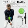 WIGERLON Golf Swing Training Ball for Keeping arms Connected,Golf Trainer