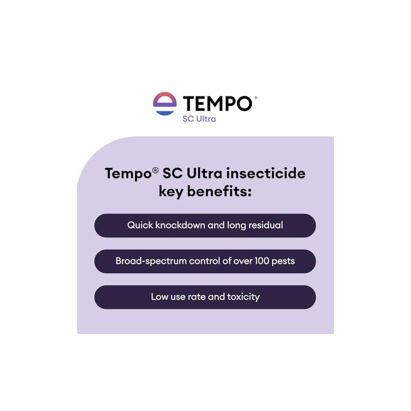 Tempo SC Ultra Insecticide Concentrate 240 ml | Fast-Acting Residual