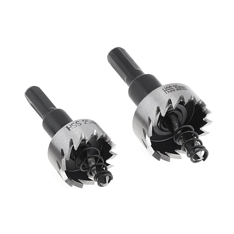 ChgImposs 5Pcs 16-30mm 5/8-Inch to 1-3/16 Inch HSS Hole Saw