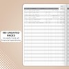 Clever Fox Check Register Book - Deluxe Transaction Register, Accounting