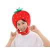 Speed mao Cute Strawberry Hat, Cap, For Cosplay, Costume, Events,