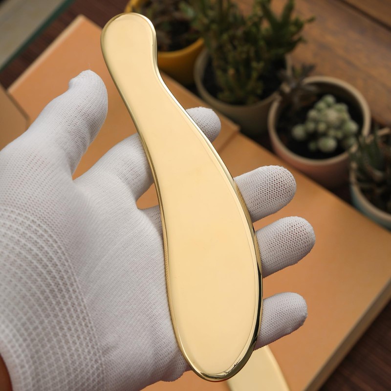 Ailuter Brass Gua Sha Tool Copper Scraping Massage Tool，Scraping Massage