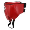 Protector Concha Riñonera Varonil Fire Sports Piel Rojo