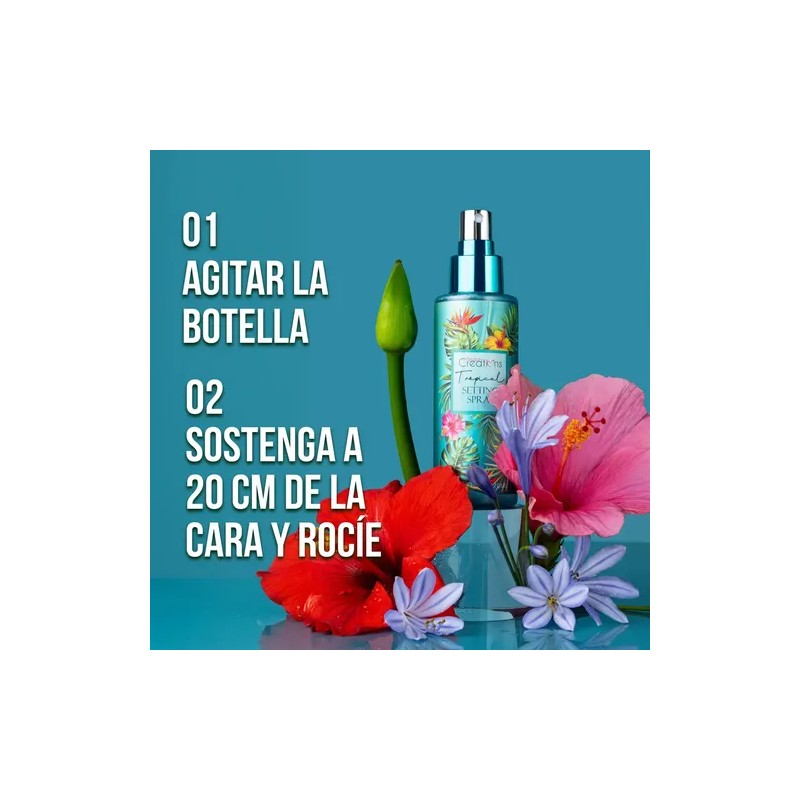 Fijador De Maquillaje Beauty Creations Tropical 100%original
