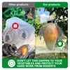 25Pcs 8 x 12 inch Fruit Protection Wire mesh Bags,