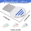 Lumivra 3-Pack Stainless Steel Lice Combs C Effective Nit &