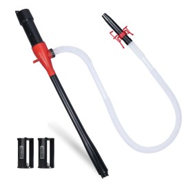 Portable Battery Powered Gas/Liquid Transfer Pump, Battery Operated Fuel/Water Transfer Pump Up to 2.2 GPM, Multi-Use Electric Siphon Pump for Gas Fuel Water Diesel