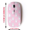 2.4G Wireless Mouse with Cute Pattern Design for All Laptops