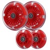 Wheelgoo 120mm 80mm Led Light Up Scooter Replacement Wheels -
