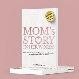 Mom's Story In Her Words: Share Your Life Story And Leave A Legacy For Future Generations, A Guided Keepsake Journal For Mothers - Specification: 2 books