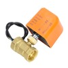 DN25 2 Way 2 Wire Electric Ball Valve Normally Closed