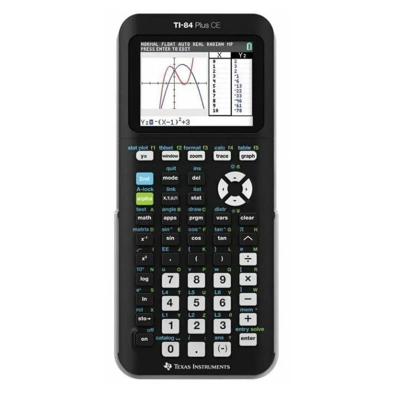 Texas Instruments TI-84 Plus CE 10-Digit Graphing Calculator, Brand New