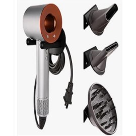 Hair Dryer Holder for Supersonic Hair Dryer, Hair Dryer Wall Mount, Hair Dryer Holder Hair Banjekt (Silver)