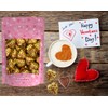 Fruidles Valentine's Milk Peanut Butter Chocolate Hearts, Milk Creamy Chocolaty