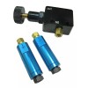 Gearhead Adjustable Disc Brake Proportioning Valve Black Dial + 2x