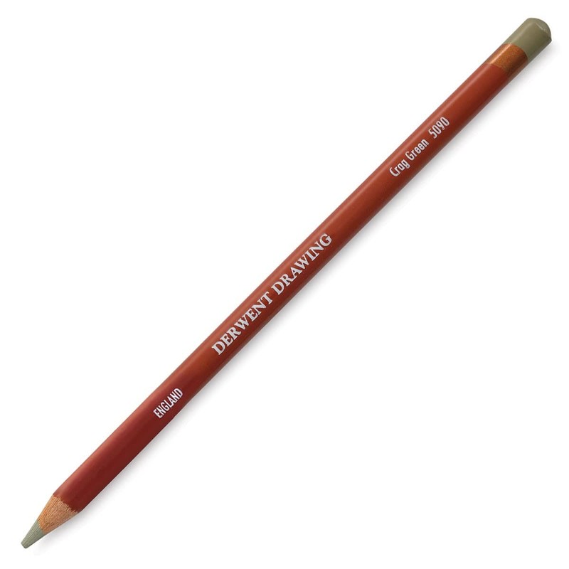 Derwent 5090 Drawing Pencil - Crag Green