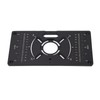 Router Plate Aluminum Alloy Router Table Insert Plate Trimming Machine
