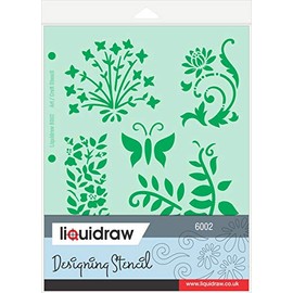Design Stencils for Crafts, Furniture Painting, Drawing, Cakes, Letters, Numbers, Card Making, Christmas Decoration, Glass, Flowers, Wood, Wedding Invitations, Scrapbooking, Journals