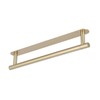 Single Rod Towel Bar 304 Stainless Steel Wall Mount Adhesive