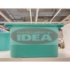 Ikea Trofast Large Turquoise Toy Storage Bin 16.5 x 11.75
