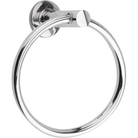 ALAMANIA Stainless Steel Towel Holder Ring16cm (6.3inch) With Fixing kit For Bathroom & Kitchen, Hand Towel Hanging Towel Hanger Wall Mounted(Classic)Contemporary Bathroom Accessories Round Towel Rail