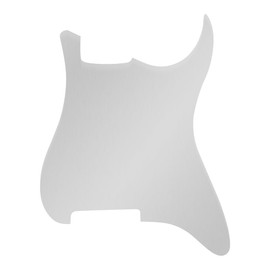 KAISH Pure Aluminum Blank Pickguard Shielding Plate Blank Grounding Shield Plate for ST/Strat