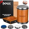 UTOPIOX Rolling Knife Sharpener Kit – 4 Angles (15°,18°,20°,22°) –