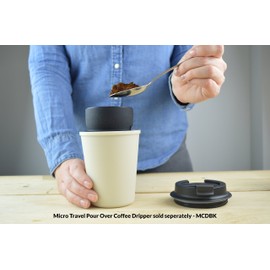 Rivers Plastic Wall Mug, Sleek, Beige
