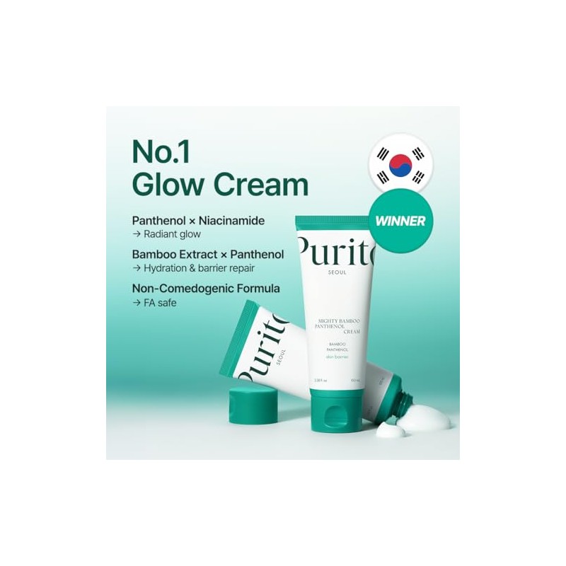 PURITO SEOUL Mighty Bamboo Panthenol Cream (100 ml)
