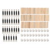 Cam Fittings Set with Dowel Pre Inserted Nut for Cabinet