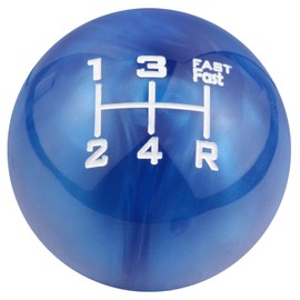 Padaodao 5 Speed Shift Knob Gear Stick Shifter Blue Car Lever Handle fit Most Manual Transmission Vehicles SUV Truck