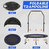 HYD-Parts 40" Mini Trampoline for Adults and Kids Exercise Rebounder