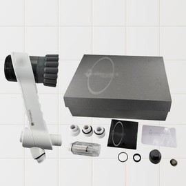 Ultra Water Saving & Clear Life: Zero Fine Bubble Shower Head | Temporary Shut-off Function, Chlorine Reduction, Ultra Fine Bubble, Skin Care, Tornado Stick Included, Enjoy a Comfortable Shower