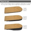 Adjustable Leg Length Discrepancy Heel Lifts Inserts Insoles - Pack