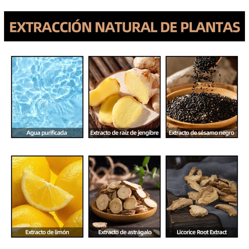 Champú Para Caída Del Cabello Champú Engrosar Cabello 100 Ml