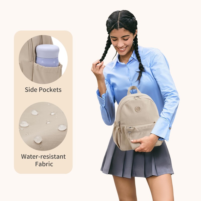 Mini Backpack Women's Small Lightweight Travel Backpack Waterproof Backpacks Casual