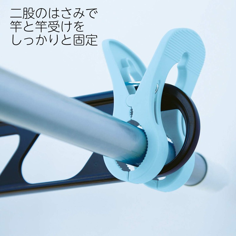Como Life Rod Clip Set of 2 Blue Bifurcated Approx.
