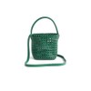 Madewell Micro Caning Bucket, Lagoon Green