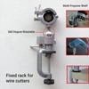 QANYEGN Desktop Electric Drill Stand, Workbench Universal Drilling Clamp, Universal