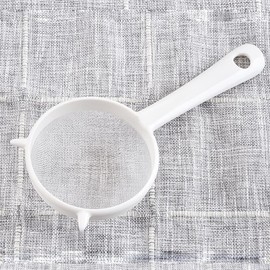 URBANWAZE 3 Pack Small Tea Strainers for Loose Tea Infuser Ultra Fine Mesh Tea Coffee Juice Food Kitchen Safe Durable Traditional Shape Dishwasher Safe Reusable Tea Filter Mesh