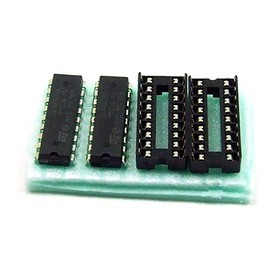 POPESQ® ULN2803 NPN Darlington Transistor Array with Socket #A23 (Pack of 2)