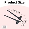8 Stück Fingerstäbchen für Gamer,Stäbchen zum Essen,Gaming Gadgets,Snack Fingerstäbchen,Hand-Free Snack