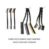 9pcs Wire Brush Set, Rust Paint Metal Cleaner, Cleaning Welding